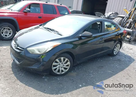 2011 Hyundai Elantra Gls из США, поврежденный, VIN 5NPDH4AE8BH028131